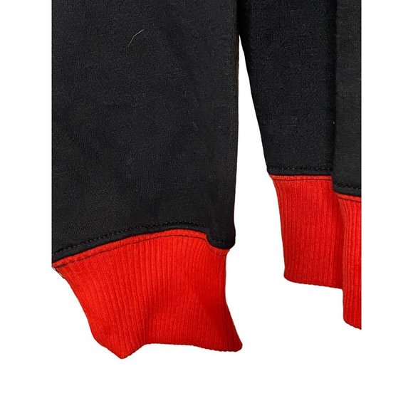 Mighty Fine Womens‎ Black Sweater Pullover Reindeer Long Sleeve Crew Neck Size L - Picture 5 of 8